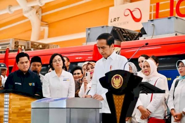 Jokowi Minta Pembangunan Jalur LRT ke Bogor dan Manggarai Segera Dikaji