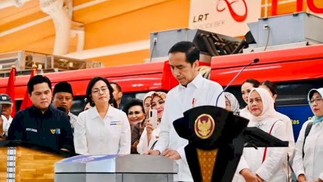 Jokowi Minta Pembangunan Jalur LRT ke Bogor dan Manggarai Segera Dikaji