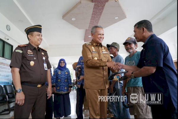 Dorong Peningkatan Produksi Pertanian, Bupati Luwu Bagikan Handtraktor Ke Kelompok Tani