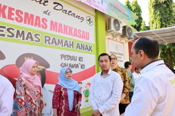 Tuntaskan Verifikasi Lapangan KKS 2023, Tim Tinjau PKM Makkasau Hingga UPT PPA Makassar