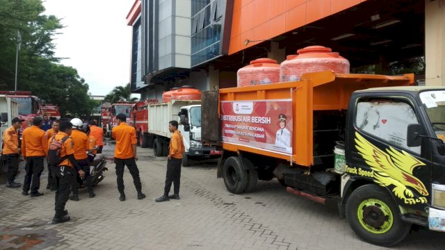 Makassar Darurat Air Bersih, BPBD Kota Sigap Atasi Langsung