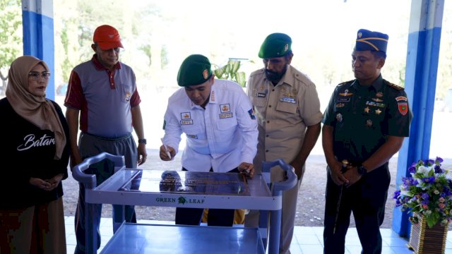 Bupati Pangkep Yusran Resmikan Gelanggang Batara Lawn Tennis School Bentukan Andi Baso Amirullah