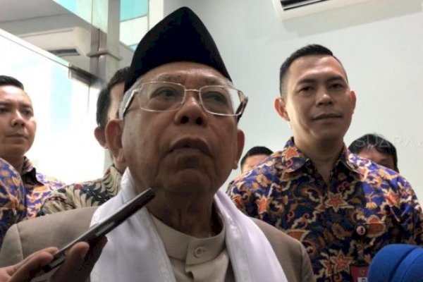 Ma&#8217;ruf Amin: Indonesia Jangan Cuma Jadi Tukang Stempel Halal