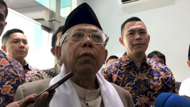 Ma&#8217;ruf Amin: Indonesia Jangan Cuma Jadi Tukang Stempel Halal