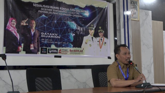 BKAD Pangkep Kembangkan Aplikasi Dataku di Jarimu, Mudahkan Laporan Realisasi Keuangan