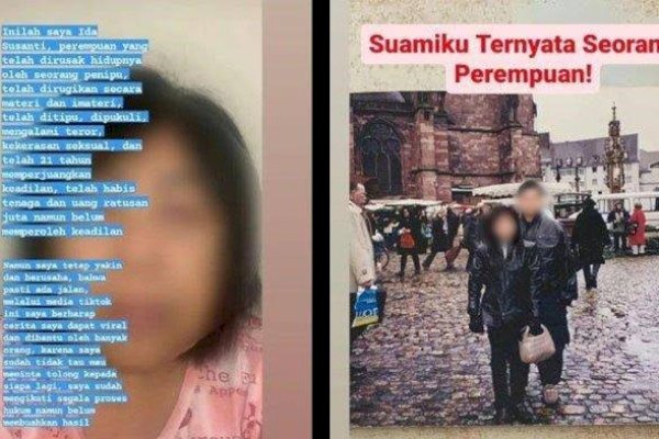 Viral Kisah Pahit Wanita Surabaya yang Ngaku Dinikahi Suami Ternyata Perempuan, Berujung KDRT