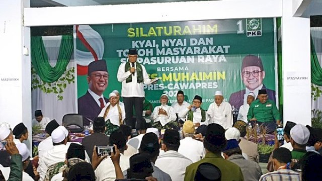 Di Pasuruan, Kiai Ponpes Al Yasini Minta Tak Ragukan Anies Capres 2024