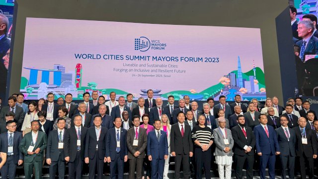 Makassar Satu dari Dua Kota di Indonesia Ikut World Cities Summit Mayor Forum 2023 di Seoul Korea