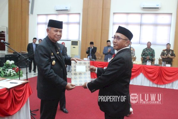 Hadiri Pengucapan Sumpah Anggota DPRD PAW, Bupati Luwu : Perkuat Kolaborasi Untuk Sejahterakan Rakyat