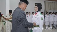 Kukuhkan 71 Paskibraka, Bupati Luwu : Selamat Berjuang