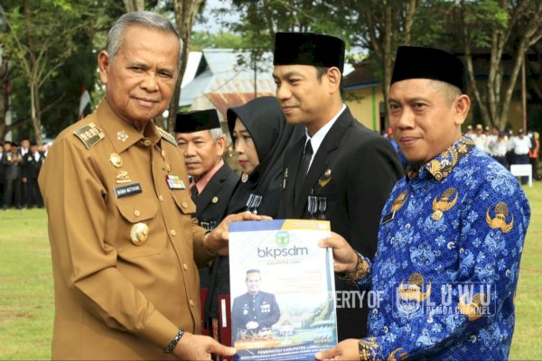Honorer Eks KII Ucapkan Terima Kasih Kepada Bupati Luwu Setelah Terima SK PPPK