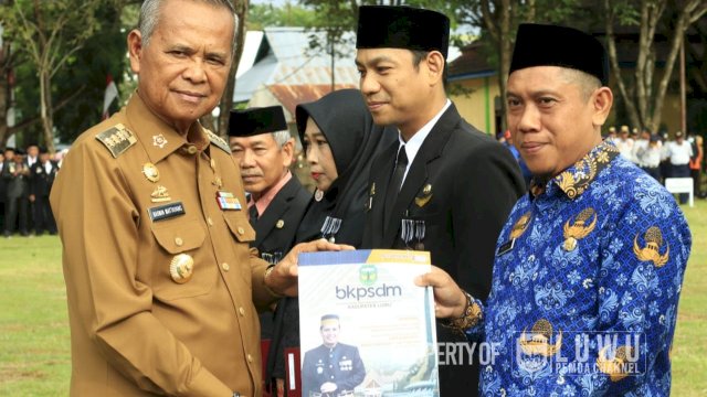 Honorer Eks KII Ucapkan Terima Kasih Kepada Bupati Luwu Setelah Terima SK PPPK