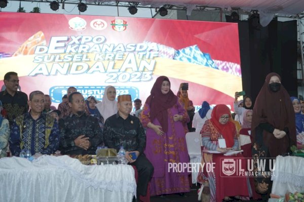 Hayarna Basmin Hadiri Expo Dekranasda Sulsel Kreatif Andalan Tahun 2023