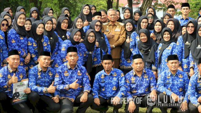 Bupati Luwu Kembali Serahkan 87 SK PPPK Kepada Tenaga Guru Dan Teknis Formasi Tahun 2022