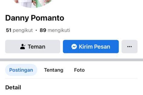 Hati-Hati! Oknum Penipu Catut Nama Wali Kota Makassar Danny Pomanto di Facebook
