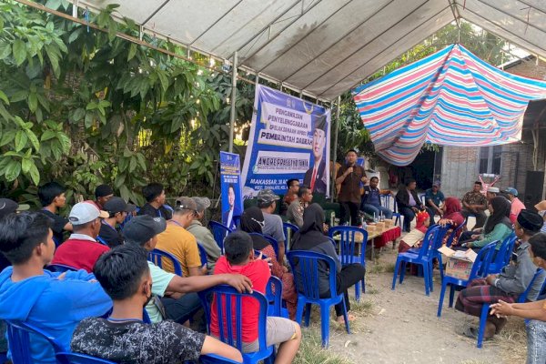 Giat Pengawasan di Barombong, Petani: Terima Kasih, Selama Ini Pak APT Sudah Perjuangkan Aspirasi Warga