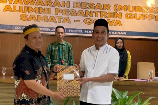 Terpilih Aklamasi, Ketua DPRD Makassar Rudianto Lallo Nakhoda Baru IKA Pesantren Guppi Samata Gowa