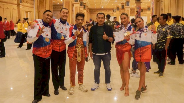 Ahmad Susanto Apresiasi Atlet Makassar Peraih Medali di Kejurnas Dance Sport Yogyakarta