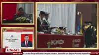 Yasir Machmud Raih Gelar Wisudawan Terbaik Program Magister Unhas