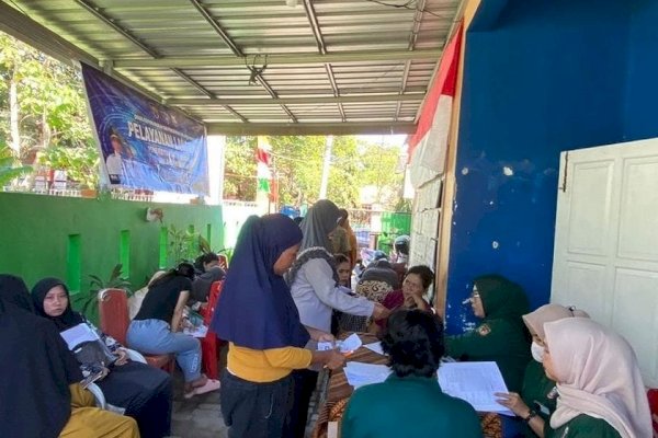 Jemput Bola Dukcapil Makassar Kembali Sasar Warga, Kini di Kelurahan Lembo