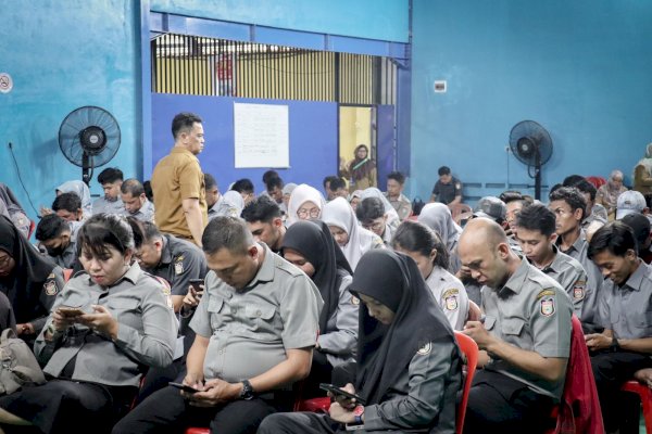 Dukung BKPSDM, Dinas PU Makassar Evaluasi Laskar Pelangi Administrasi-Operasional