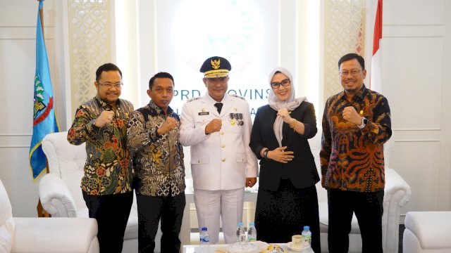 Pj Gubernur Sulsel Silaturahmi ke Pimpinan dan Fraksi DPRD Sulsel