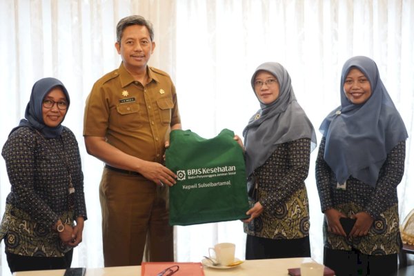 Pj Sekprov Sulsel Bahas Target Akreditasi RS dengan BPJS Kesehatan