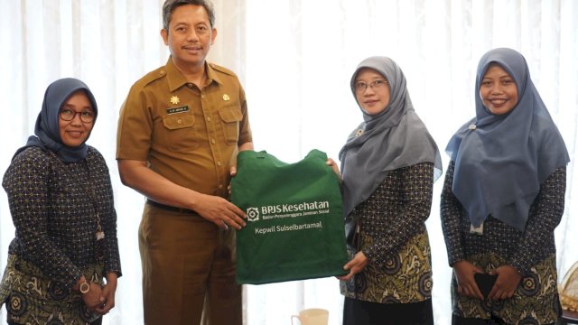 Pj Sekprov Sulsel Bahas Target Akreditasi RS dengan BPJS Kesehatan