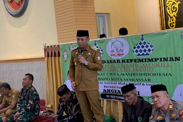 Camat Tallo Hadiri Pelatihan Pengembangan Skil Pemuda Kreatif Masjid