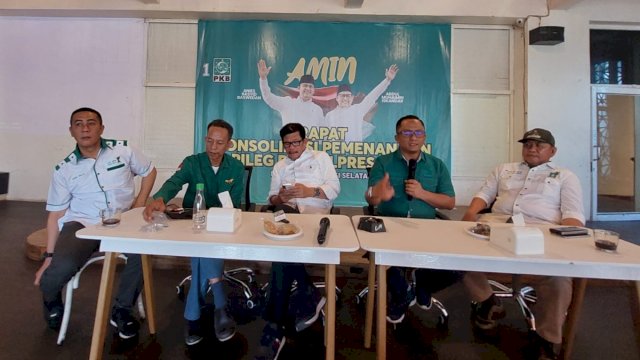 Gelar Konsolidasi, PKB Optimis Capai 60 Persen Kemenangan AMIN di Sulsel