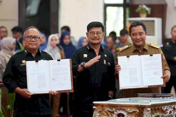 Pj Gubernur Sulsel Kolaborasi Mentan SYL Gerak Cepat Kendalikan Inflasi dan Dampak El Nino