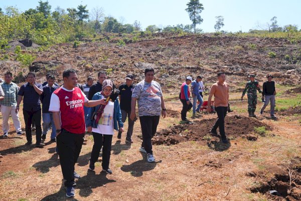 Pj Gubernur Bahtiar Tinjau Perkebunan di Desa Swasembada Toddopulia, Dorong Gerakan Gemar Menanam Pisang