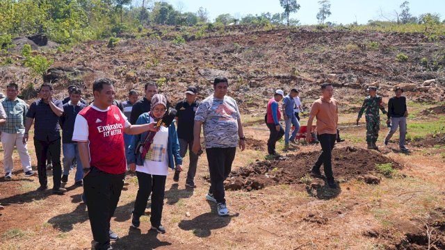 Pj Gubernur Bahtiar Tinjau Perkebunan di Desa Swasembada Toddopulia, Dorong Gerakan Gemar Menanam Pisang