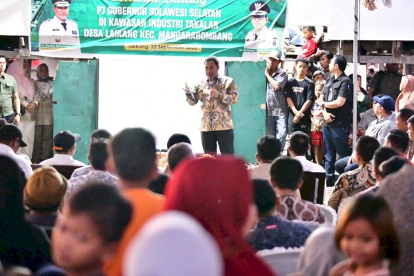 Pj Gubernur Bahtiar Tinjau Dua Kawasan Industri Potensial di Sulsel