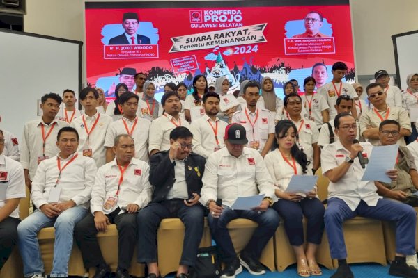 Projo Sulsel Masih Menanti Keputusan DPP Mengenai Calon Presiden dan Wakil Presiden