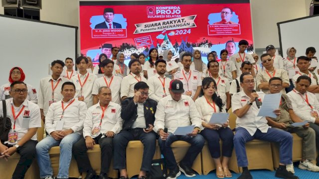 Projo Sulsel Masih Menanti Keputusan DPP Mengenai Calon Presiden dan Wakil Presiden