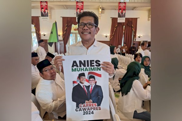 Pasca Deklarasi, PKB Sulsel Instruksikan Pasang Foto Anies-Cak Imin di Semua APK