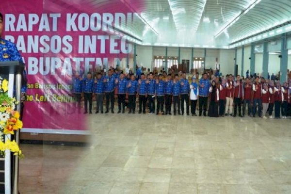 Upayakan Peningkatan Capaian Progres Program PKH, Bupati Maros Pimpin Rapat Koordinasi