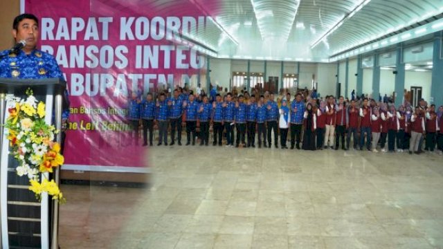 Upayakan Peningkatan Capaian Progres Program PKH, Bupati Maros Pimpin Rapat Koordinasi