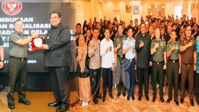 Badan Kesbangpol Maros Bekerjasama Dengan Ditjen Pothan Kemenhan RI Gelar Sosialisasi Kesadaran Bela Negara