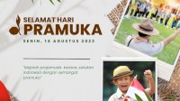 Jajaran Disdukcapil Makassar Sampaikan Selamat Hari Pramuka