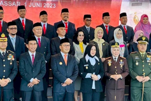 Firman Pagarra Turut Hadiri Upacara Hari Lahir Pancasila di Karebosi