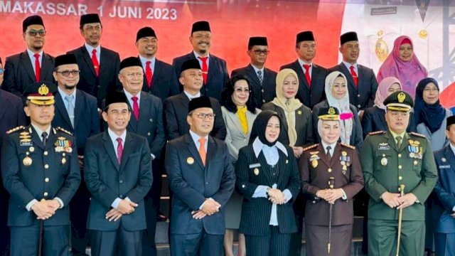 Firman Pagarra Turut Hadiri Upacara Hari Lahir Pancasila di Karebosi