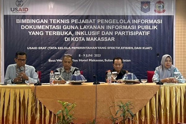 Bapenda Ikuti Bimbingan Teknis PPID Kota Makassar