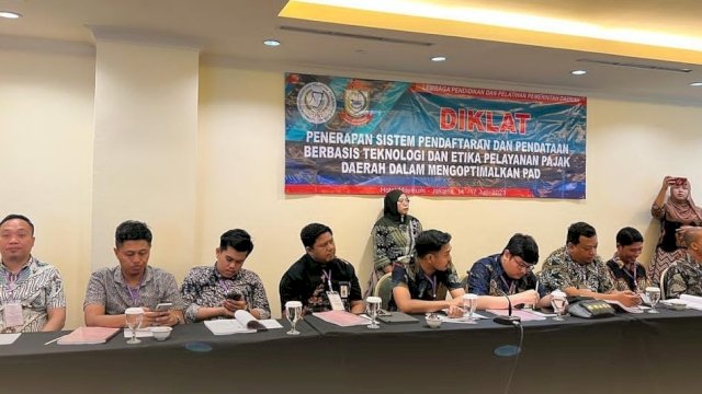Gelar Diklat, Bapenda Makassar Gandeng LP3D