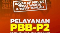 Kabar Baik Buat Warga, Bapenda Makassar Buka Layanan Pembayaran PBB di Kontainer Terpadu