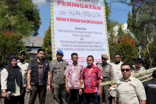 Tegas! Bapenda Makassar Tindaki Penunggak Wajib Pajak di Enam Kecamatan