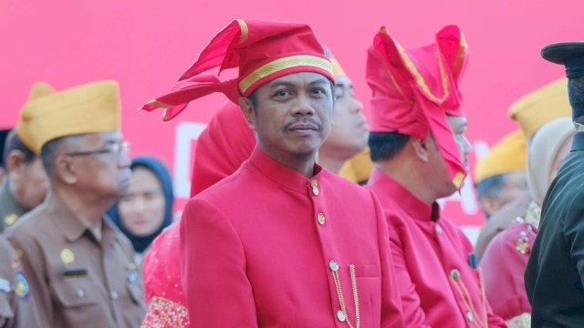 Firman Pagarra Turut Ikuti Upacara Pengibaran Bendera HUT RI ke-78