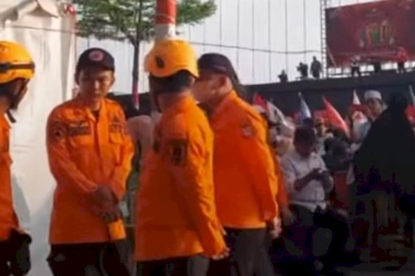 Sukseskan Kirab Pemilu 2024, Tim BPBD Makassar Disiagakan