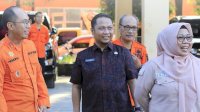 Kepala BPBD Makassar Hendra Terima Rombongan Tim Monev Kemendagri